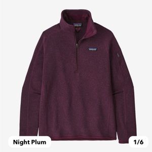 Patagonia Women’s Better Sweater 1/4-zip fleece